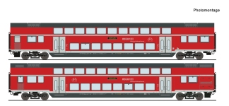 Roco 6200145 - H0 - 2-tlg. Set Doppelstockwagen, DB AG, Ep. VI